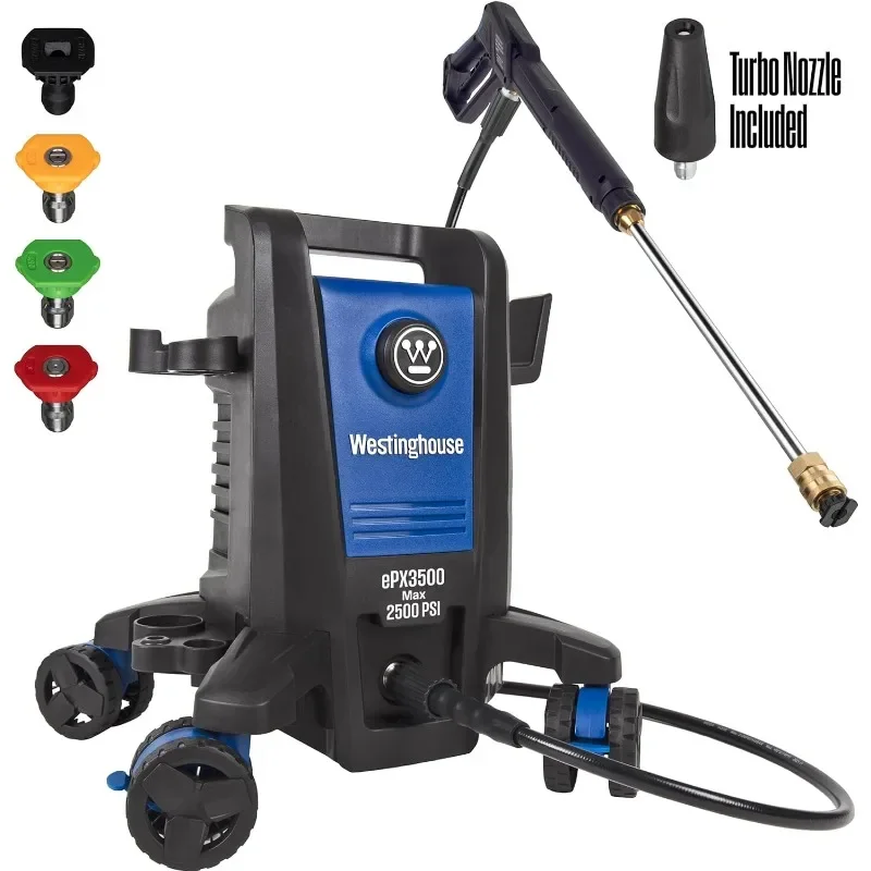2024 New ePX3500 Electric Pressure Washer, 2500 Max PSI 1.76 Max GPM with Anti-Tipping Technology, Onboard Soap Tank | USA | NEW
2024 New ePX3500 Electric Pressure Washer, 2500 Max PSI 1.76 Max GPM with Anti-Tipping Technology, Onboard Soap Tank | USA | NEW