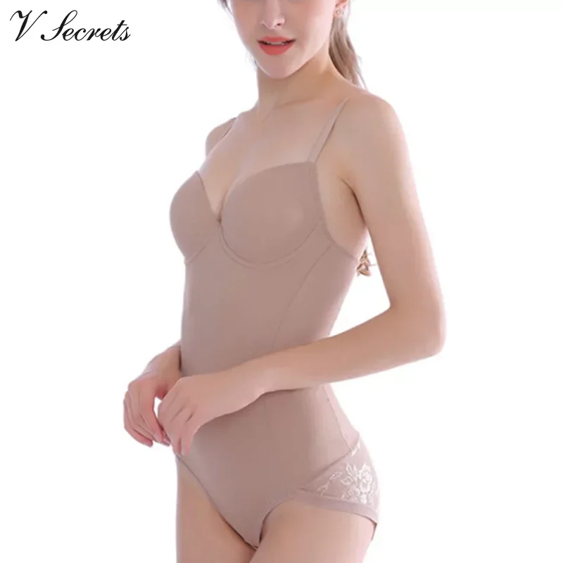 Sexy Bodyshaper Slimming Women Bra Shapewear Backless Invisible Push Up Open Crotch Lingerie Hollow Lace Underwear Bodysuit
Sexy Bodyshaper Slimming Women Bra Shapewear Backless Invisible Push Up Open Crotch Lingerie Hollow Lace Underwear Bodysuit