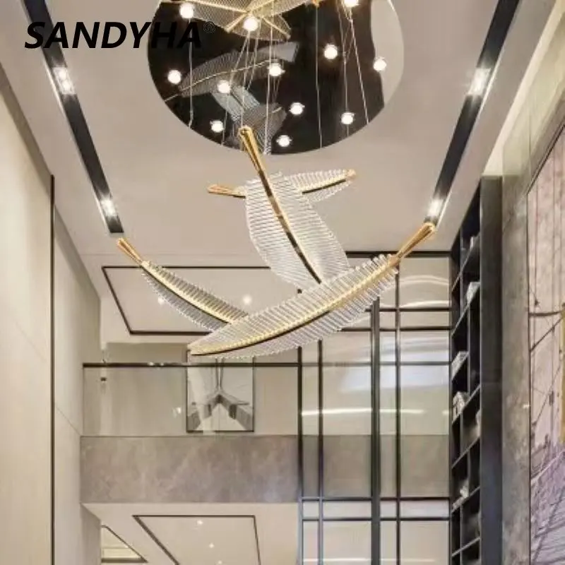 Modern Flying Wing Pendant Lights Acrylic Hangamp for Living Dining Salon Room Lampara Colgante Techo Chandeliers Home Decor
Modern Flying Wing Pendant Lights Acrylic Hangamp for Living Dining Salon Room Lampara Colgante Techo Chandeliers Home Decor