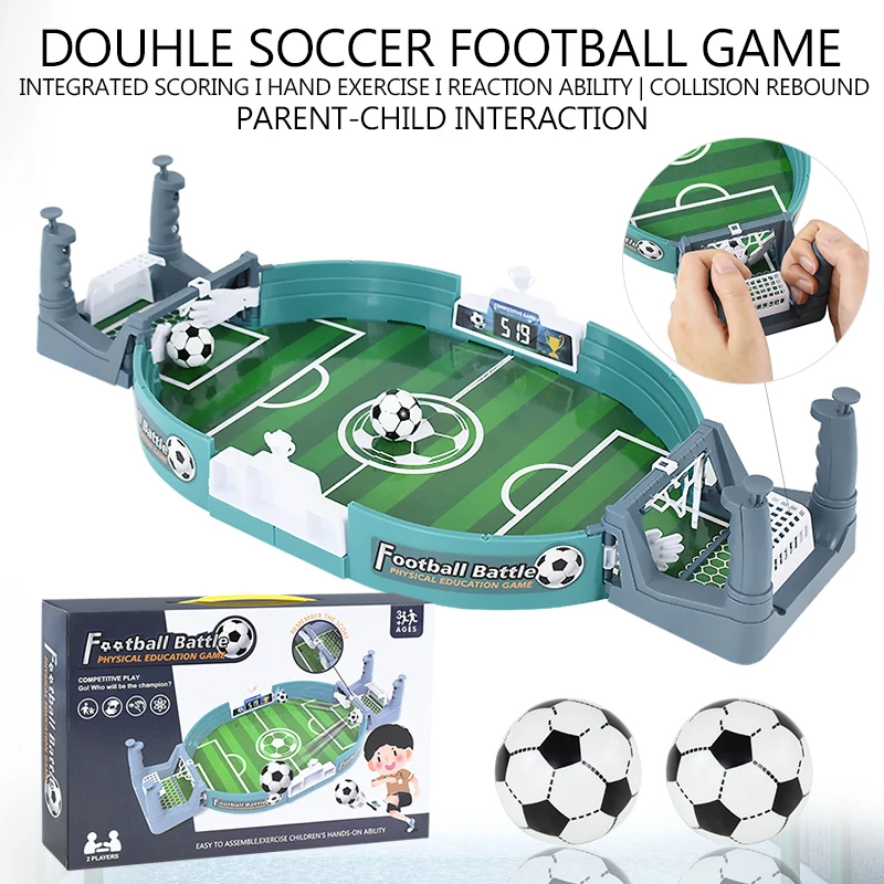 Interactive Table Football Game Board Family Party Tabletop Play Ball Soccer Toys Parent-child Games Football Intellectual Toys
Interactive Table Football Game Board Family Party Tabletop Play Ball Soccer Toys Parent-child Games Football Intellectual Toys