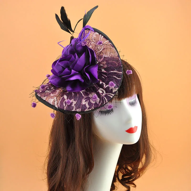 Vintage Lace Gauze Top Hat Flower Bow Tiara Dress Performance Hair Band Dress Hair Accessories Korea Japan Black White
Vintage Lace Gauze Top Hat Flower Bow Tiara Dress Performance Hair Band Dress Hair Accessories Korea Japan Black White