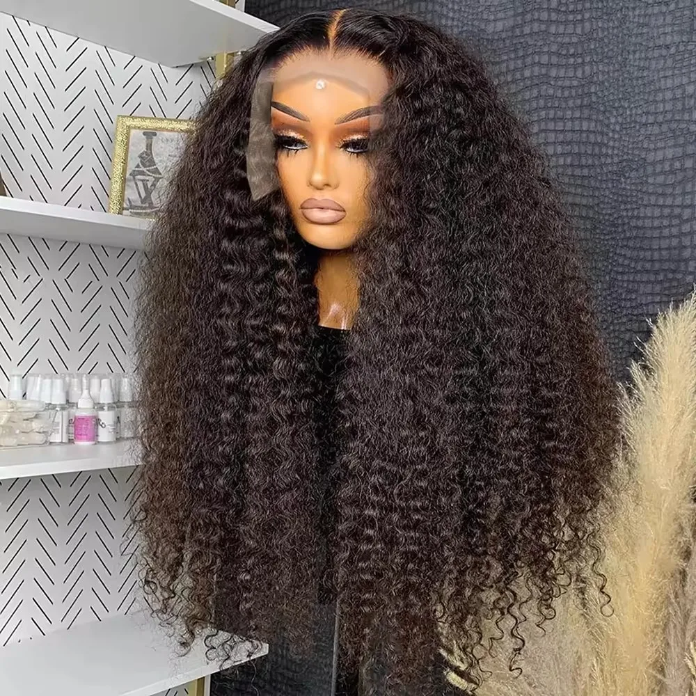 

Brazilian Virgin Loose Deep Wave Lace Front Wigs With Baby Hair 150% Density Pre Plucked 13x6 Swiss Lace Frontal Wig For Women