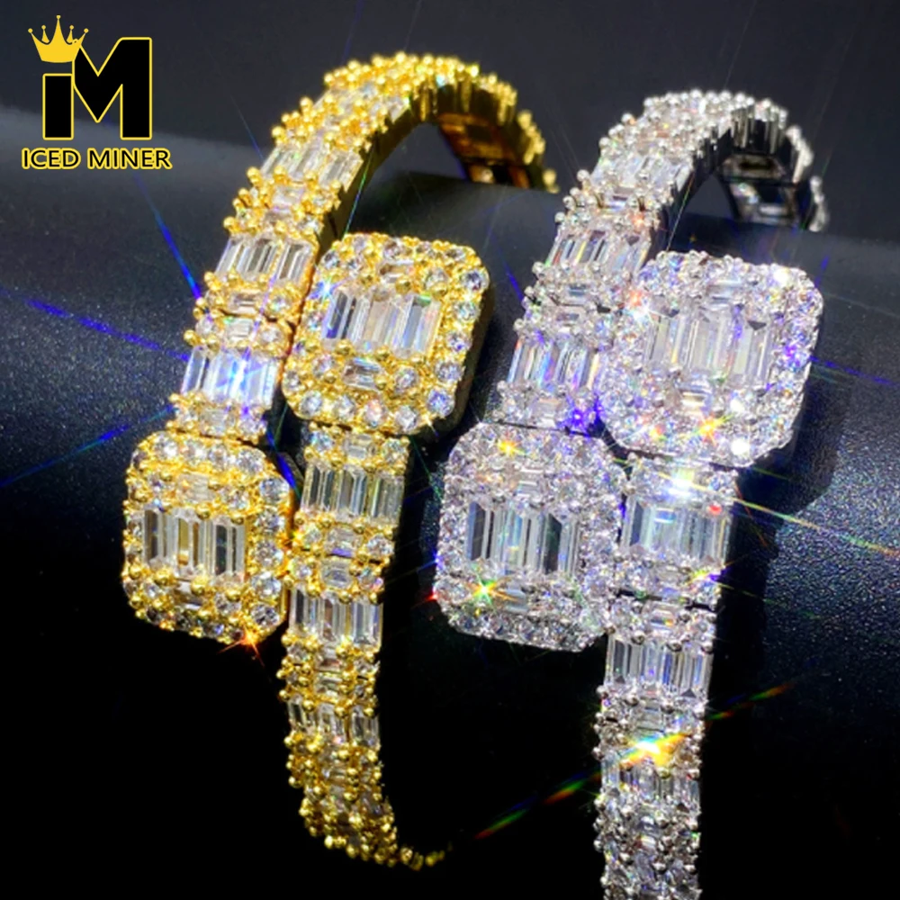 IM FULL Square Zircon Chain Iced Out Bracelets For Men Women Hip Hop Miami Chain Goth Jewelry Free Shipping
IM FULL Square Zircon Chain Iced Out Bracelets For Men Women Hip Hop Miami Chain Goth Jewelry Free Shipping