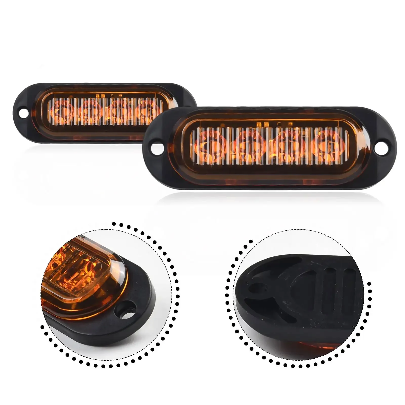 LED Side LED Side Marker Lights 3.38in DC 12V-24V Lamp Indicator Parts Clearance Light Side Marker Quality Useful
LED Side LED Side Marker Lights 3.38in DC 12V-24V Lamp Indicator Parts Clearance Light Side Marker Quality Useful