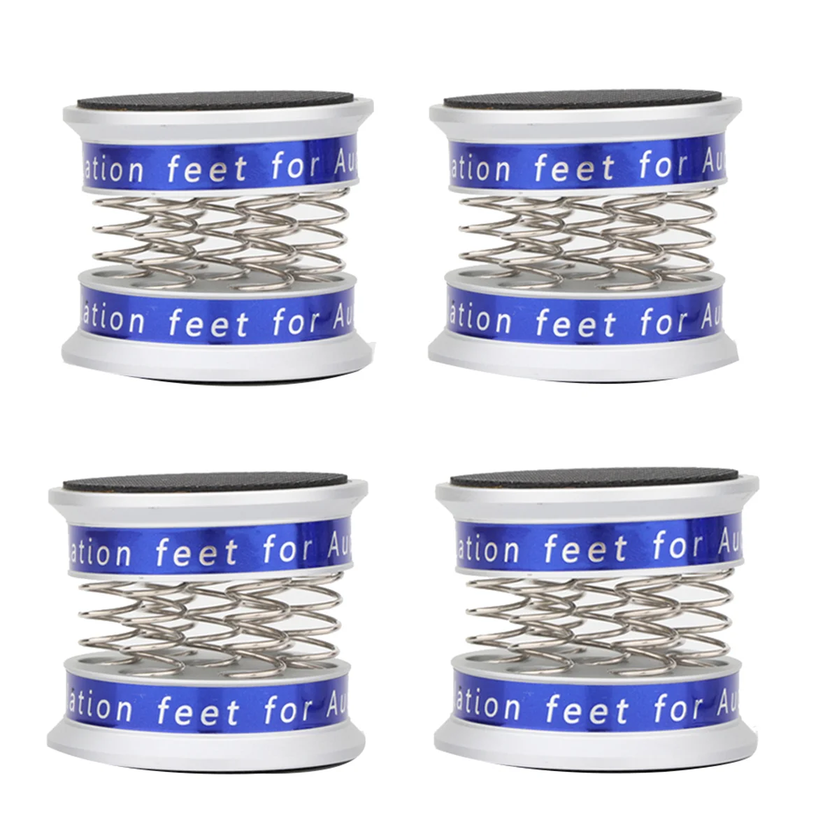4Pcs Amplifier Shock Spring Damping Pad HIFI Stand Feet Speaker Audio CD Amplifier Foot Pad Silver
4Pcs Amplifier Shock Spring Damping Pad HIFI Stand Feet Speaker Audio CD Amplifier Foot Pad Silver