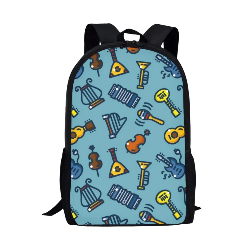 Cartoon Musical Instrument Design Teenagers Student School Bag Daily Casual Backpack Boys Girls Book Bag Travel Storage Rucksack
Cartoon Musical Instrument Design Teenagers Student School Bag Daily Casual Backpack Boys Girls Book Bag Travel Storage Rucksack