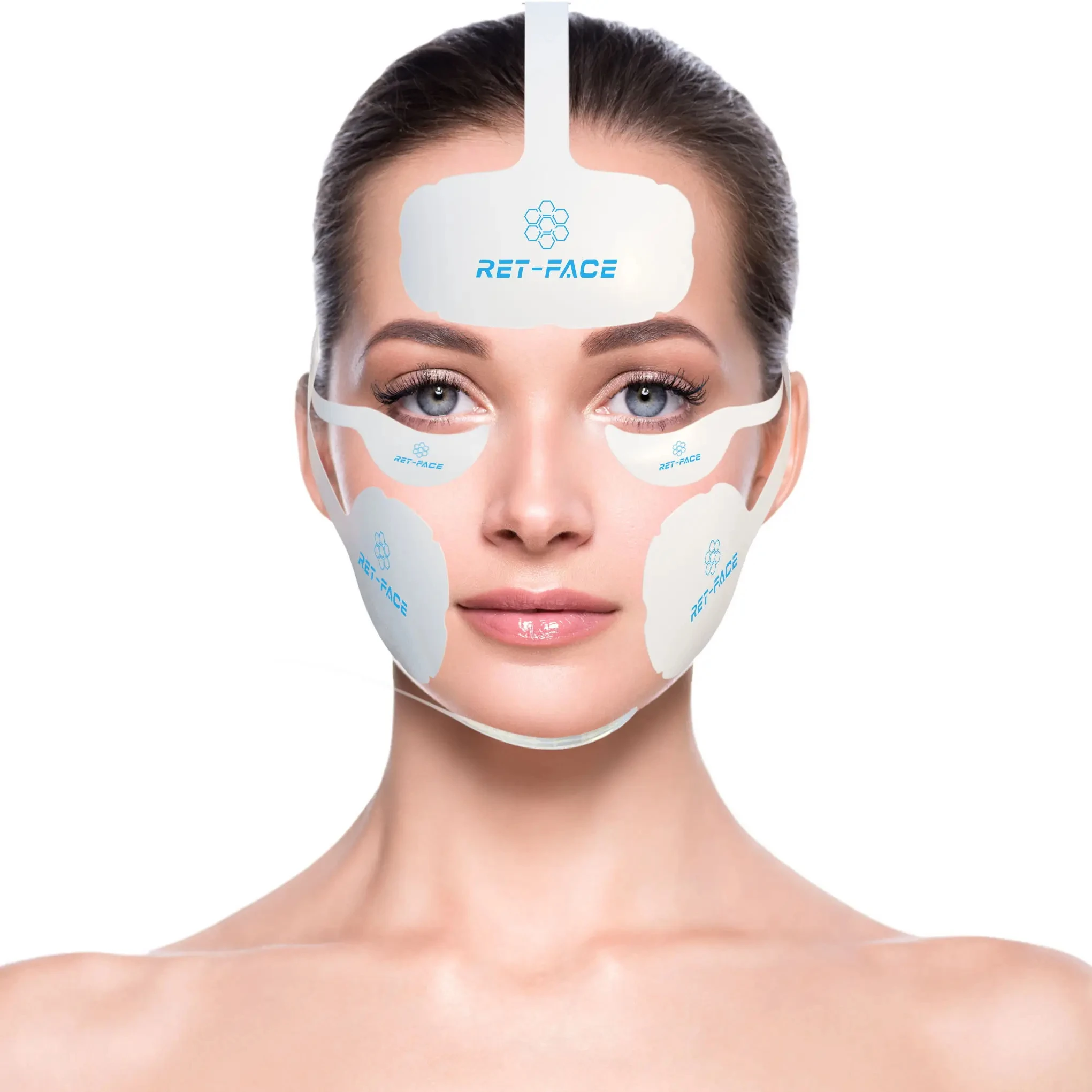 

RET PE Face/eye/ chine/ forehead patch Paste 4 IN 1 Procedure Wrinkle Removal technology machine accessory