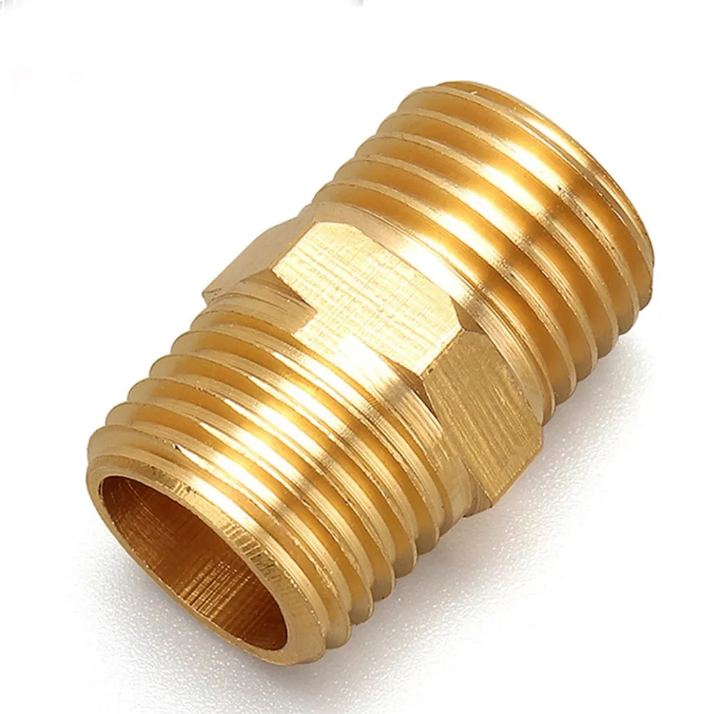 1/3pcs Brass Adapter Gold 27mm Length 1/4 Inch BSP Male To Male Thread Hexagon Nipple Fitting Quick Adapter Air Compressor Parts
1/3pcs Brass Adapter Gold 27mm Length 1/4 Inch BSP Male To Male Thread Hexagon Nipple Fitting Quick Adapter Air Compressor Parts