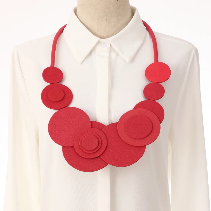 New Designer Handmade Women Necklace Bohemia Style Jewellery Silicone Rubber Pendant Necklaces Cute/Romantic Clothes Accessories
New Designer Handmade Women Necklace Bohemia Style Jewellery Silicone Rubber Pendant Necklaces Cute/Romantic Clothes Accessories