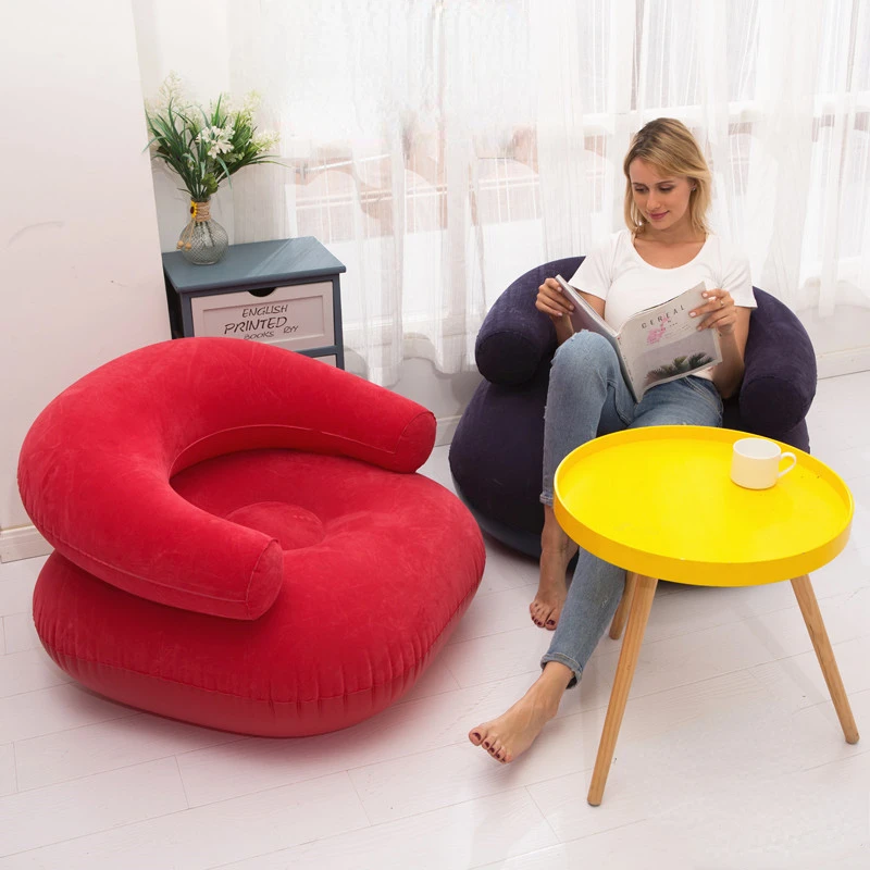 Inflatable Lounger Plush Sofa PVC Single Person Outdoor Leisure Foldable Living Room Sofa with Armrest Backrest Air Chair Couch
Inflatable Lounger Plush Sofa PVC Single Person Outdoor Leisure Foldable Living Room Sofa with Armrest Backrest Air Chair Couch