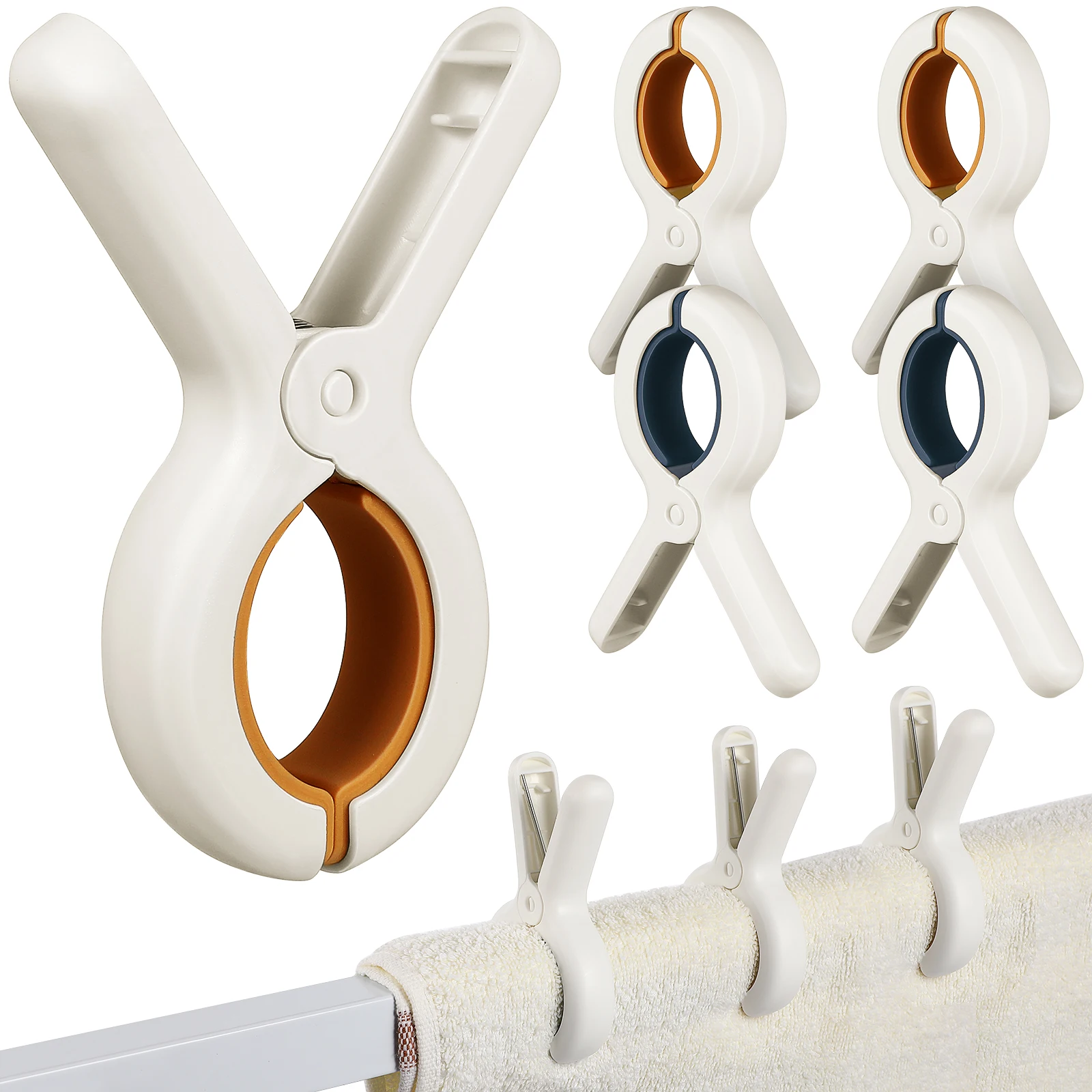 6Pcs Windproof Quilt Drying Clips Clothes Hanging Holder Clamp Beach Towel Clips Clothespins Non Marking Strong Hanger bathroom
6Pcs Windproof Quilt Drying Clips Clothes Hanging Holder Clamp Beach Towel Clips Clothespins Non Marking Strong Hanger bathroom