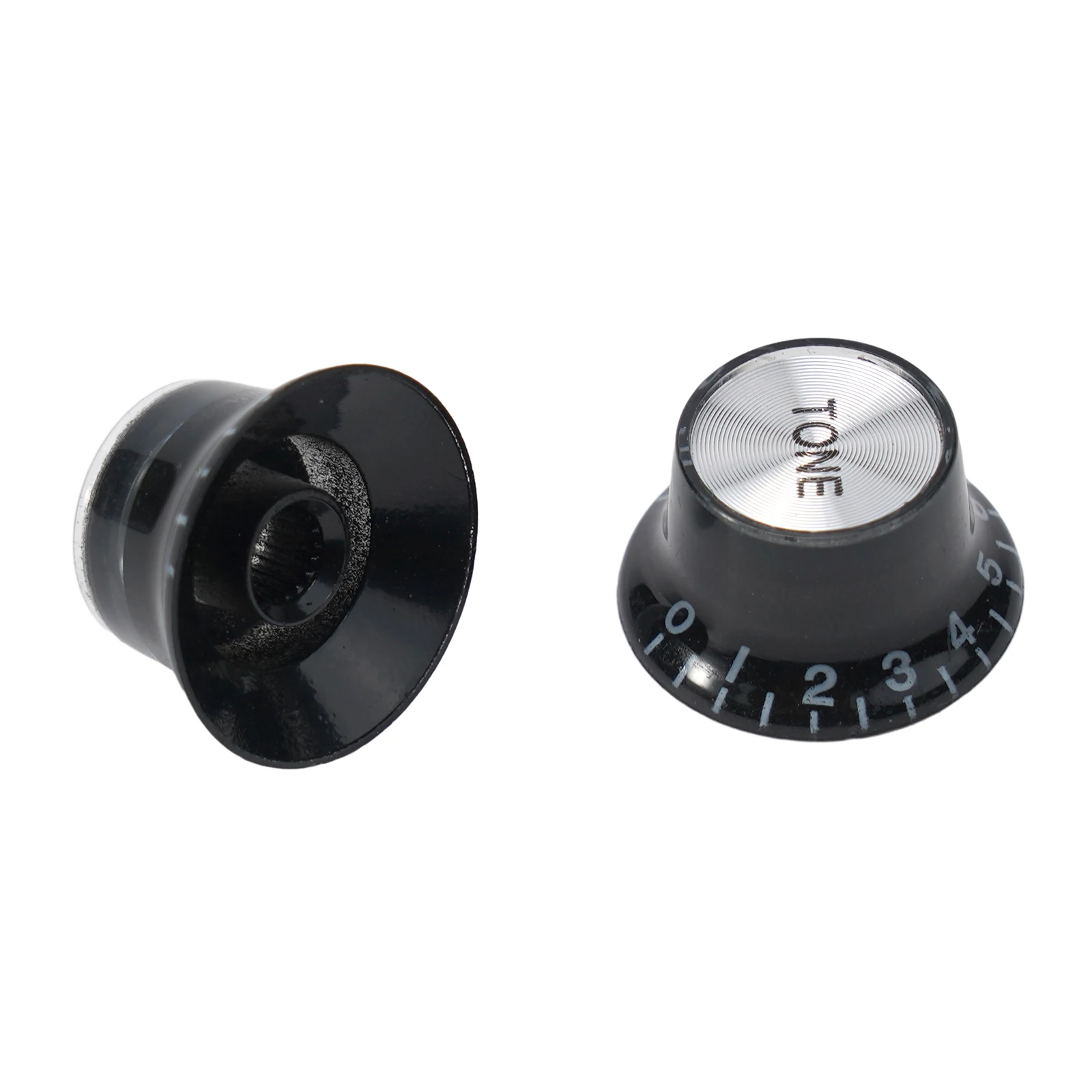 Guitar Knobs 2 Volumes & 2 Tone 4pcs/set Accessories Replacement Speed Control Knobs Top Hat Universal Portable
Guitar Knobs 2 Volumes & 2 Tone 4pcs/set Accessories Replacement Speed Control Knobs Top Hat Universal Portable