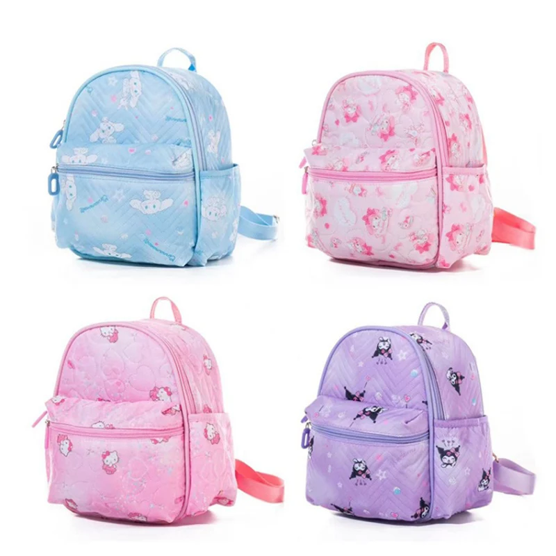 Sanrio Hello Kitty My Melody Cinnamoroll Backpack Convenient Travel Go Out Storage Key Mobile Phone Bag Cute Small School Bag
Sanrio Hello Kitty My Melody Cinnamoroll Backpack Convenient Travel Go Out Storage Key Mobile Phone Bag Cute Small School Bag
