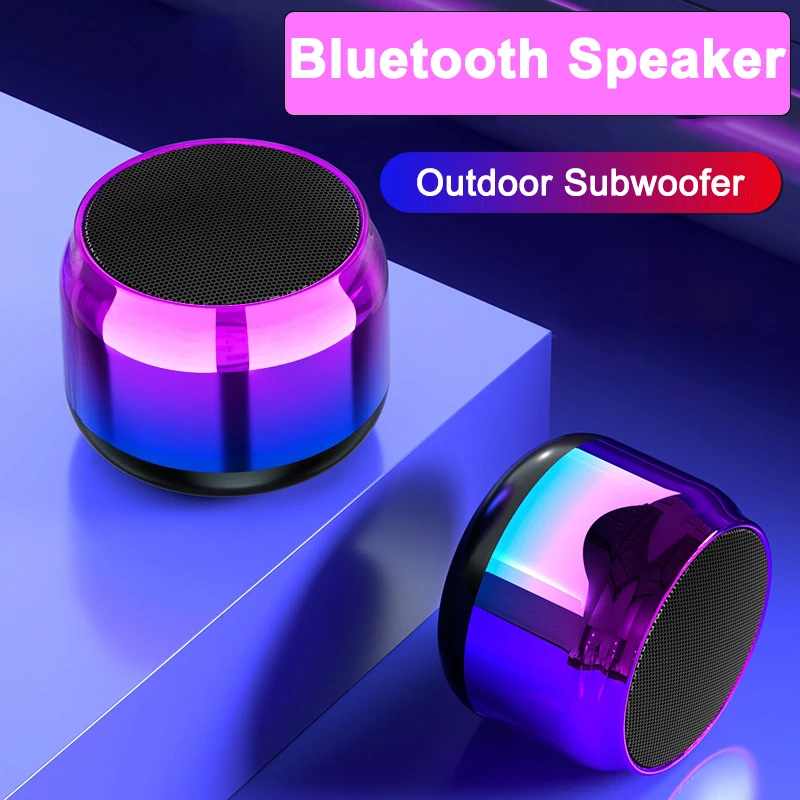 Mini Car Bluetooth Speaker TWS Wireless Portable Outdoor Audio Bass Stereo Sound Music Player Subwoofer MP3 Gifts With LED Light
Mini Car Bluetooth Speaker TWS Wireless Portable Outdoor Audio Bass Stereo Sound Music Player Subwoofer MP3 Gifts With LED Light