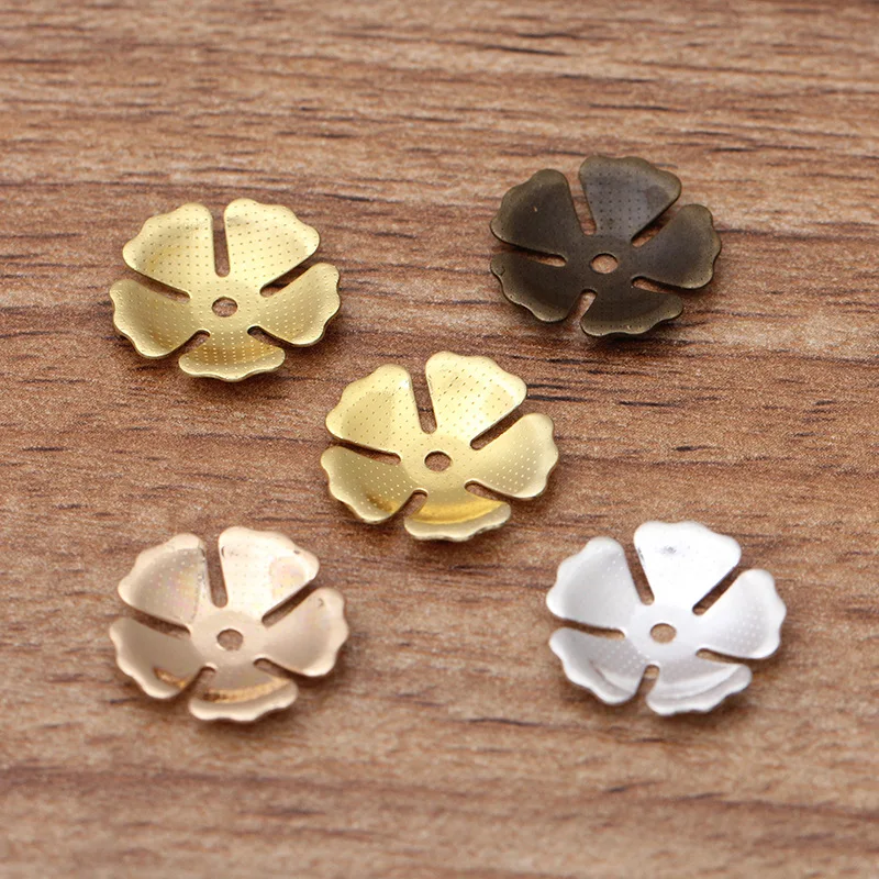 200 PCS 15mm Metal Copper Flowers Bead Caps Stamen Flowers Tray Base Charms DIY Findings For Jewelry Making
200 PCS 15mm Metal Copper Flowers Bead Caps Stamen Flowers Tray Base Charms DIY Findings For Jewelry Making