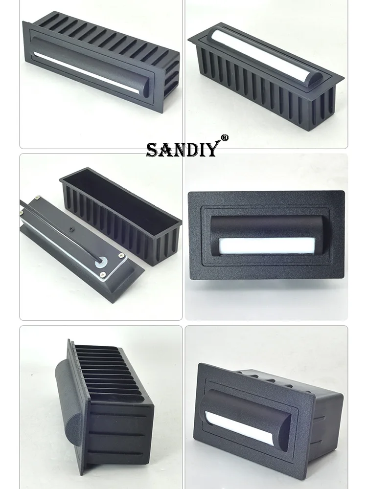 SANDIY Outdoor Wall Lamp Waterproof Step&Stair Lights Recessed Luminaire for Terrace Street Yard Balcony Exterior Lighting IP65
SANDIY Outdoor Wall Lamp Waterproof Step&Stair Lights Recessed Luminaire for Terrace Street Yard Balcony Exterior Lighting IP65