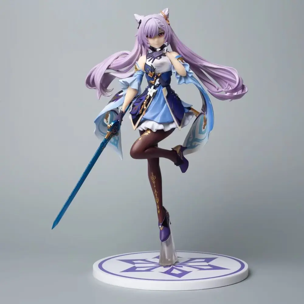 27CM Anime MiHoYo Genshin Impact Keqing Girl Figure PVC Action Figure Toy Adults Creators Collection Model Doll
27CM Anime MiHoYo Genshin Impact Keqing Girl Figure PVC Action Figure Toy Adults Creators Collection Model Doll