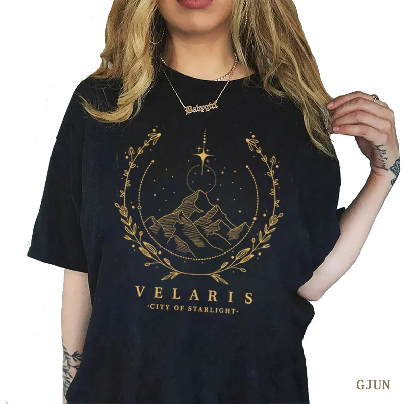Velaris City of The Starlight Y2K Funny Tshirt Womens Cotton T-Shirts Summer Black Short Sleeve Hip Hop Loose Women T Shirt
Velaris City of The Starlight Y2K Funny Tshirt Womens Cotton T-Shirts Summer Black Short Sleeve Hip Hop Loose Women T Shirt