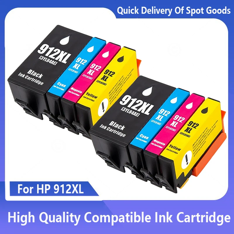 912XL 912 Compatible Ink Cartridge For HP OfficeJet 8010 8012 8013 8014 8015 8017 8018 8020 8022 8023 8024 8025 8026 8028 8035
912XL 912 Compatible Ink Cartridge For HP OfficeJet 8010 8012 8013 8014 8015 8017 8018 8020 8022 8023 8024 8025 8026 8028 8035