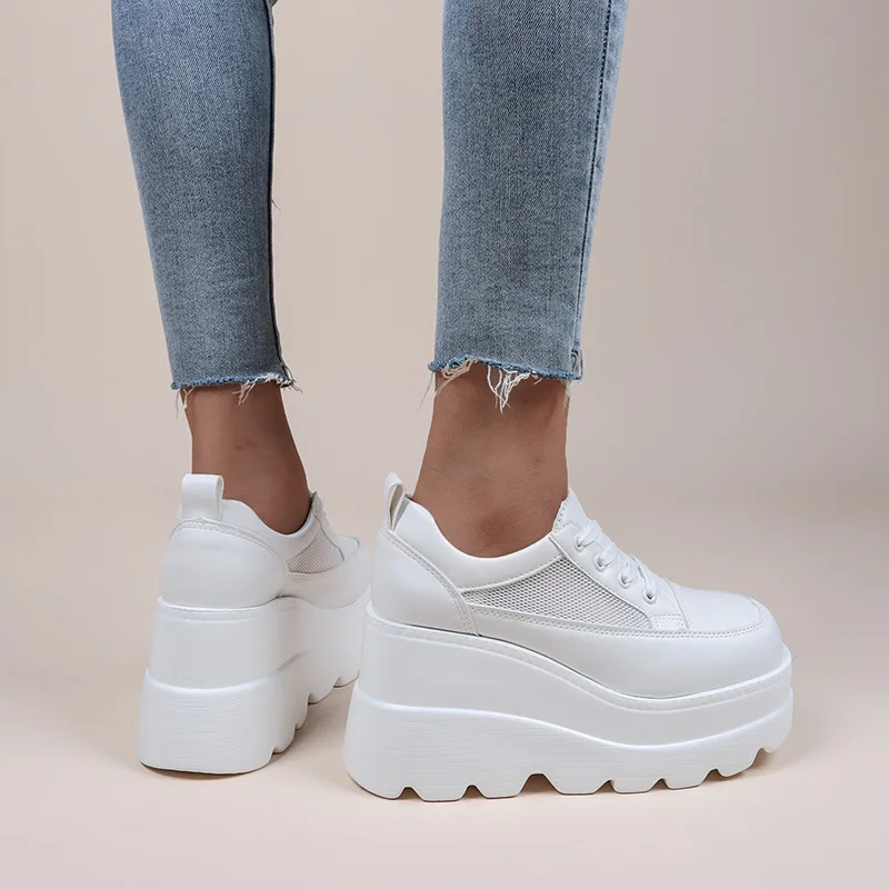 Dropshipping Inner Heightening Platform Single Shoes Spring and Autumn New Lace-Up Casual Sneakers Breathable Sneakers 35&43
Dropshipping Inner Heightening Platform Single Shoes Spring and Autumn New Lace-Up Casual Sneakers Breathable Sneakers 35&43