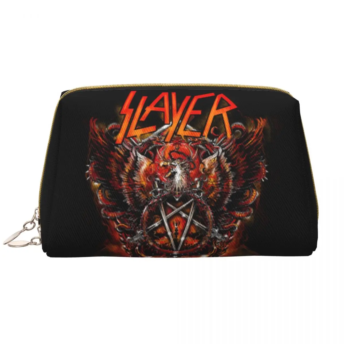 Custom Heavy Metal Rock Band Slayers Travel Cosmetic Bag for Women Toiletry Makeup Organizer Ladies Beauty Storage Dopp Kit
Custom Heavy Metal Rock Band Slayers Travel Cosmetic Bag for Women Toiletry Makeup Organizer Ladies Beauty Storage Dopp Kit