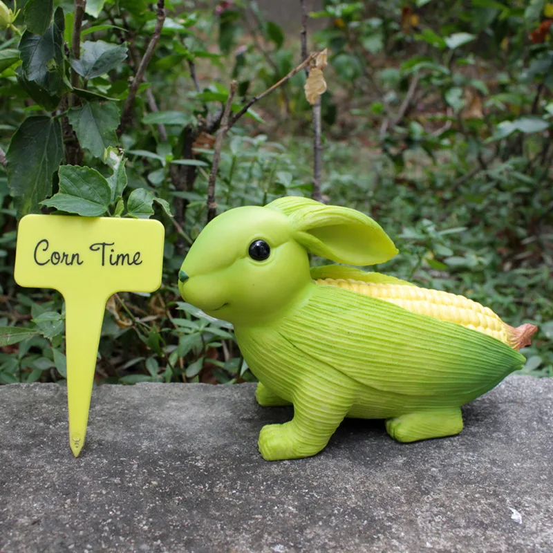 Resin Crafts Strange Creative Corn Bunny Ornaments Garden Courtyard Cute Landscape Animal Statue Decorations
Resin Crafts Strange Creative Corn Bunny Ornaments Garden Courtyard Cute Landscape Animal Statue Decorations