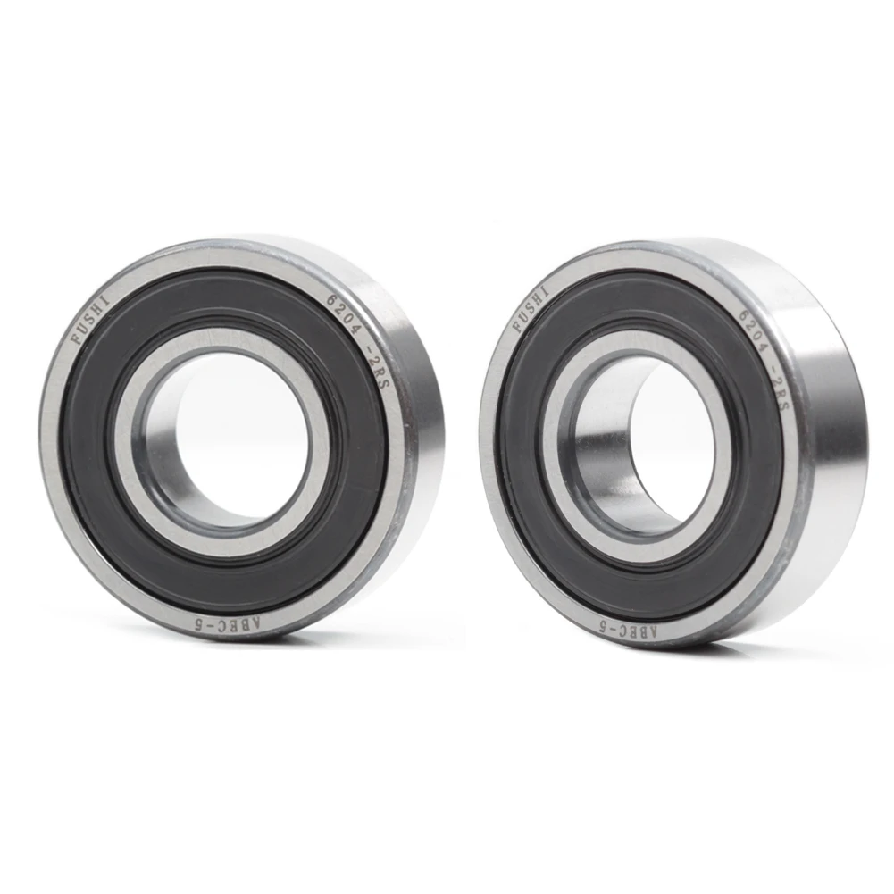 6204RS Bearing ( 2 PCS ) 20*47*14 mm Deep Groove 6204-2RS Ball Bearings 6204RZ 180204 RZ RS 6204 2RS EMQ Quality
6204RS Bearing ( 2 PCS ) 20*47*14 mm Deep Groove 6204-2RS Ball Bearings 6204RZ 180204 RZ RS 6204 2RS EMQ Quality