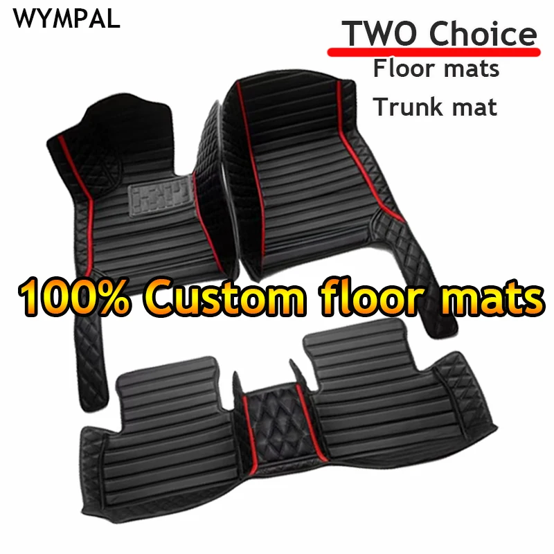 

Hybrid Vehicle Car Mats For Mitsubishi Outlander PHEV GN 2022~2023 5seat Leather Pad Car Floor Mats Tapis De Sol Car Accessories