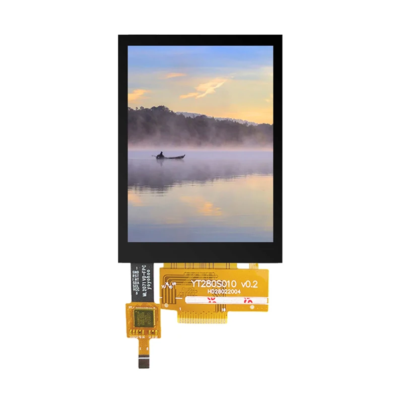 

2.8 inch TFT LCD Display Color Screen ILI9341 Driver 4-Wire SPI Serial Port 240*320 Resolution 18Pin Capacitive Touch GT911