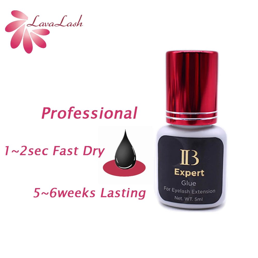 5ml IB Expert Glue 1-2s Dry Time Eyelash Extensions Glue Korea Original Extra Strong Lashes Adhesive Wine red cap Lash Tool
5ml IB Expert Glue 1-2s Dry Time Eyelash Extensions Glue Korea Original Extra Strong Lashes Adhesive Wine red cap Lash Tool