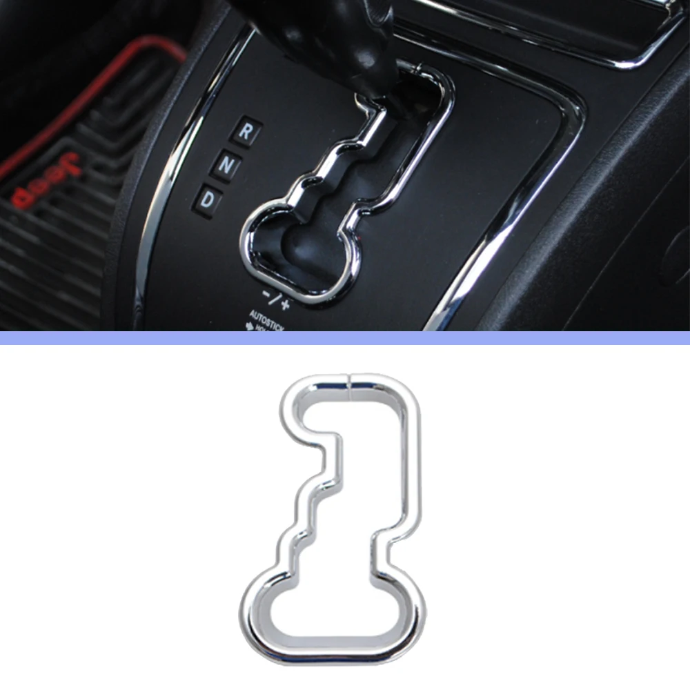 Декоративная рамка переключения передач для Jeep Compass 2007-2016/ Patriot 2011-2016, аксессуары для интерьера автомобиля ABS Chrome
Декоративная рамка переключения передач для Jeep Compass 2007-2016/ Patriot 2011-2016, аксессуары для интерьера автомобиля ABS Chrome