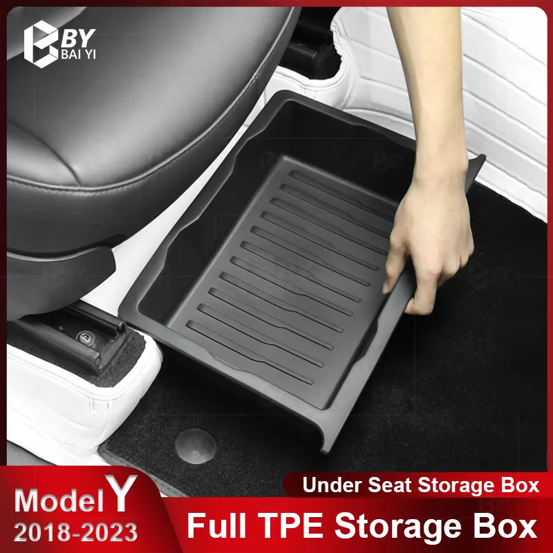 For Tesla y 2023-20218 Car Organizer Under Seat Storage Box Model Y Accessories TPE Storage Box Cars Creative Interior Products
For Tesla y 2023-20218 Car Organizer Under Seat Storage Box Model Y Accessories TPE Storage Box Cars Creative Interior Products