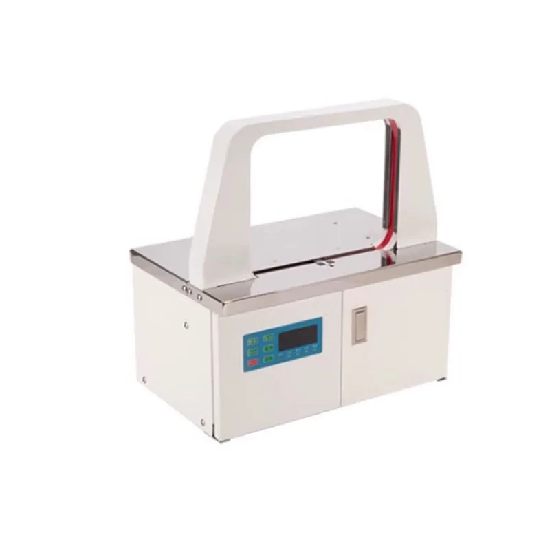 

Automatic Opp Tape Strapping Machine Electric Paper Tape Binding Machine Plastic Tape Hot Melt Binder Packer AC220V/50HZ