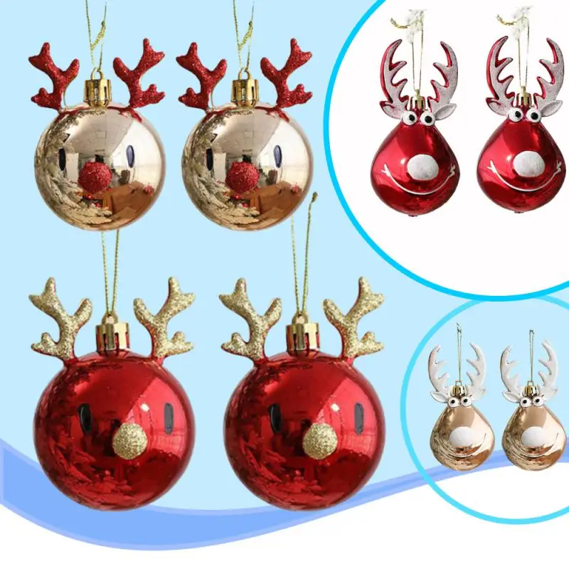 Elk Christmas Balls Ornaments Xmas Tree Hanging Bauble Pendan Home Painted Plating Elk Christmas Tree Ornament Navidad Decor
Elk Christmas Balls Ornaments Xmas Tree Hanging Bauble Pendan Home Painted Plating Elk Christmas Tree Ornament Navidad Decor
