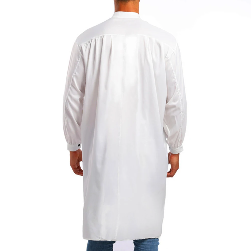 Top Robe Autumn Daily Regular Slight Stretch Solid Color Brand New Button Casual Long Sleeve Male Muslim Clothing
Top Robe Autumn Daily Regular Slight Stretch Solid Color Brand New Button Casual Long Sleeve Male Muslim Clothing