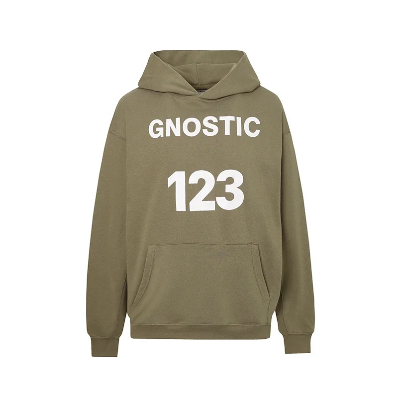 

RRR123 New Arrival Letter Logo Printing Cotton Army Green Hoodie Men Women Oversize Casual Hooded Long Sleeve Keep Warm Hat Coat