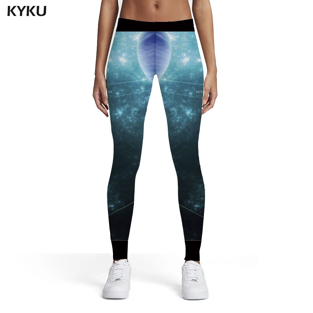 

KYKU Galaxy Leggings Women Space Trousers Universe Sexy Nebula 3d Print Womens Leggings Pants Jeggings Bodybuilding Skinny