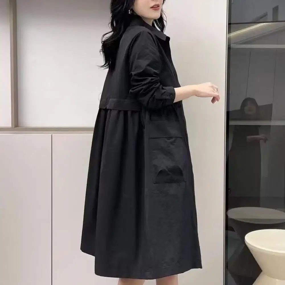Women Outerwear Women Winter Coat Stylish Women's Oversized Cardigan Turn-down Collar Long Sleeve Pleated Design Fall/winter
Women Outerwear Women Winter Coat Stylish Women's Oversized Cardigan Turn-down Collar Long Sleeve Pleated Design Fall/winter