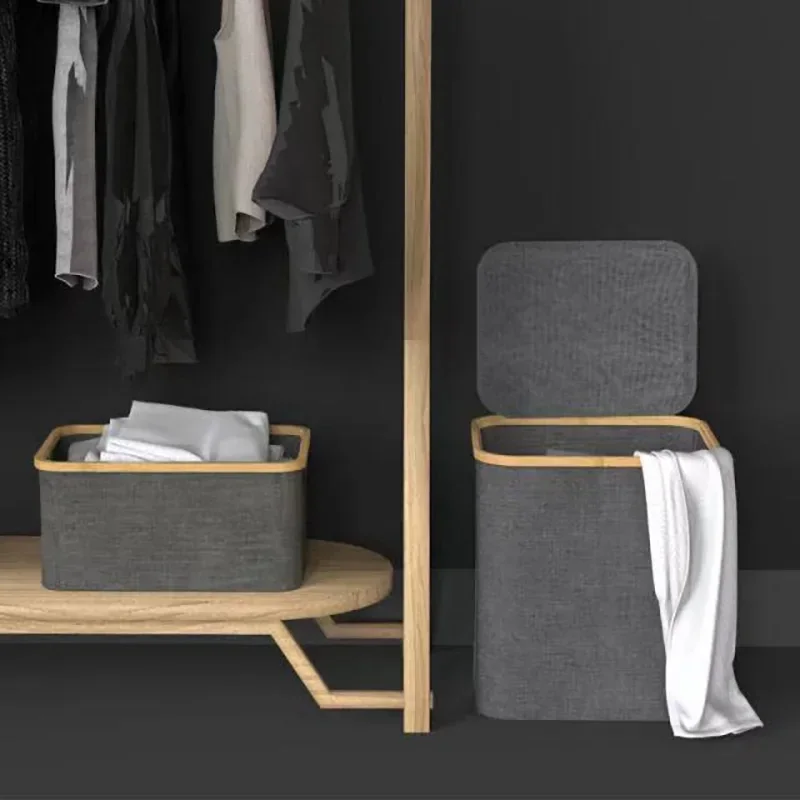 Large Laundry Storage Foldable Dirty Handle Bamboo Clothes/toys/debris Waterproof Basket Lid Multifunction With
Large Laundry Storage Foldable Dirty Handle Bamboo Clothes/toys/debris Waterproof Basket Lid Multifunction With