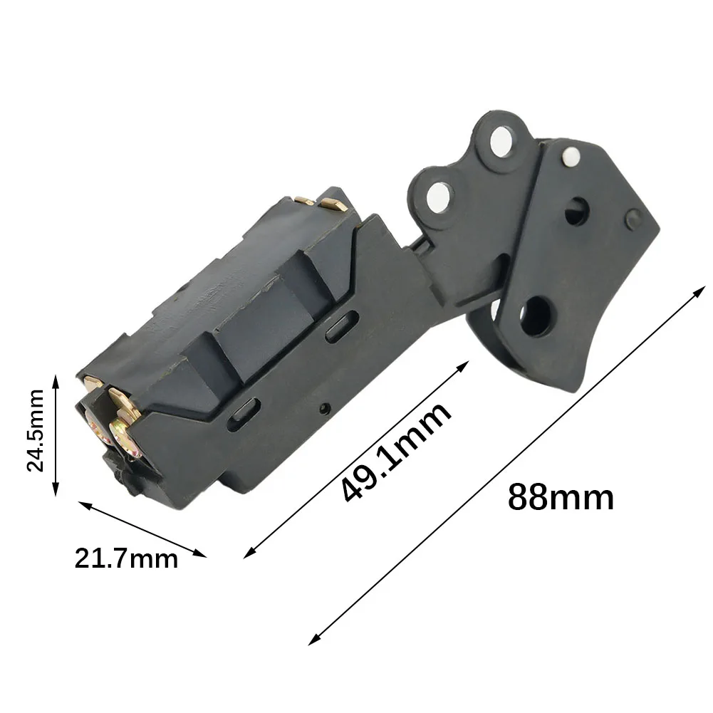 Switch Trigger Switch Power Tool Accessories Non-Lock Button Power Tool Replacement SPST Hot Sale High Quality
Switch Trigger Switch Power Tool Accessories Non-Lock Button Power Tool Replacement SPST Hot Sale High Quality