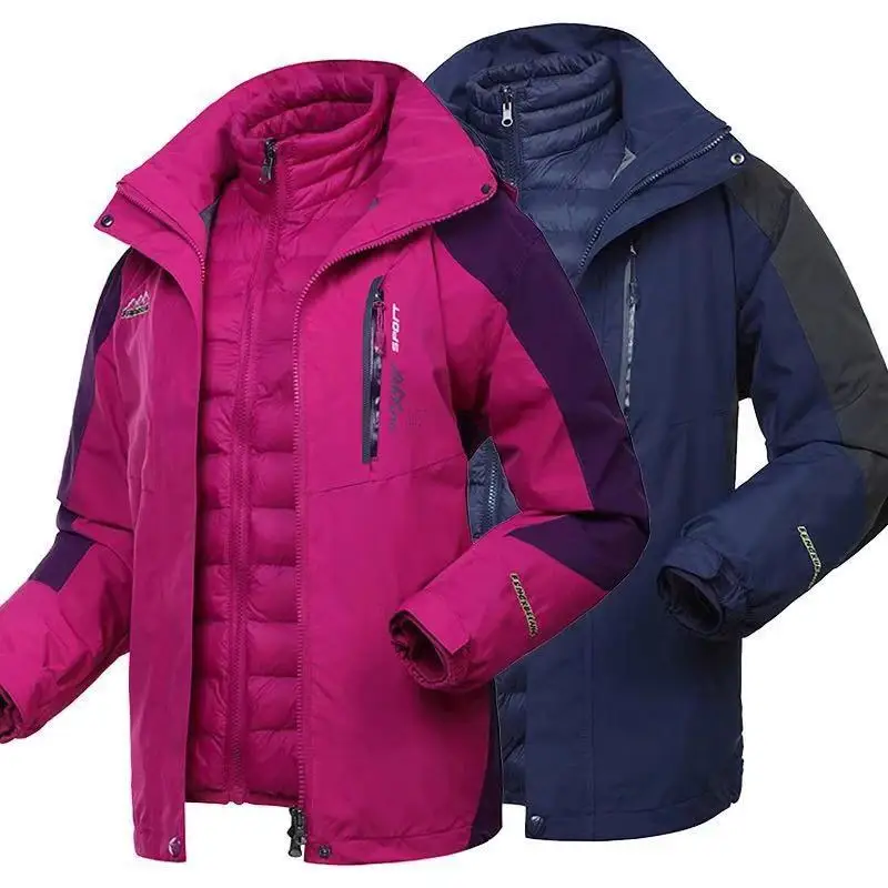 Men's Winter Inner Fleece Waterproof Hiking Jackets Large Size Women Outdoor Sports Warm Camping Trekking Skiing Coats
Men's Winter Inner Fleece Waterproof Hiking Jackets Large Size Women Outdoor Sports Warm Camping Trekking Skiing Coats