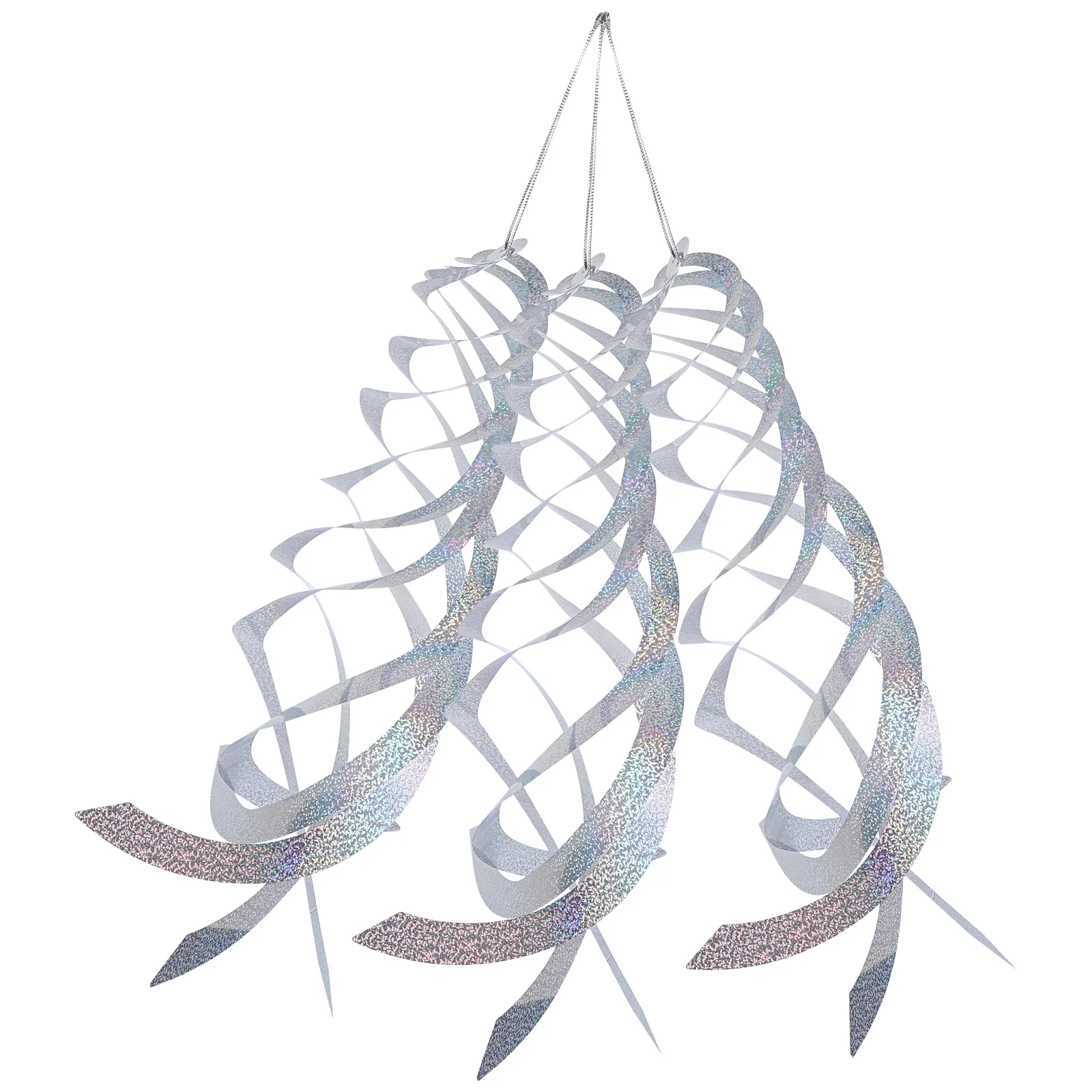3 Pcs Bird Ornament Decor Reflective Adornment Expelling Pendant Hanging Pvc Pendants Revolving Expeller
3 Pcs Bird Ornament Decor Reflective Adornment Expelling Pendant Hanging Pvc Pendants Revolving Expeller
