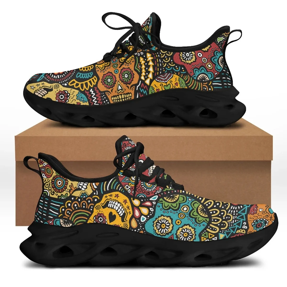 CYWGIFT Sugar Skull Brand Design Spring Women Sneaker Casual Wear-resistant Walking Shoes Lace-up Footwear кроссовки женские
CYWGIFT Sugar Skull Brand Design Spring Women Sneaker Casual Wear-resistant Walking Shoes Lace-up Footwear кроссовки женские