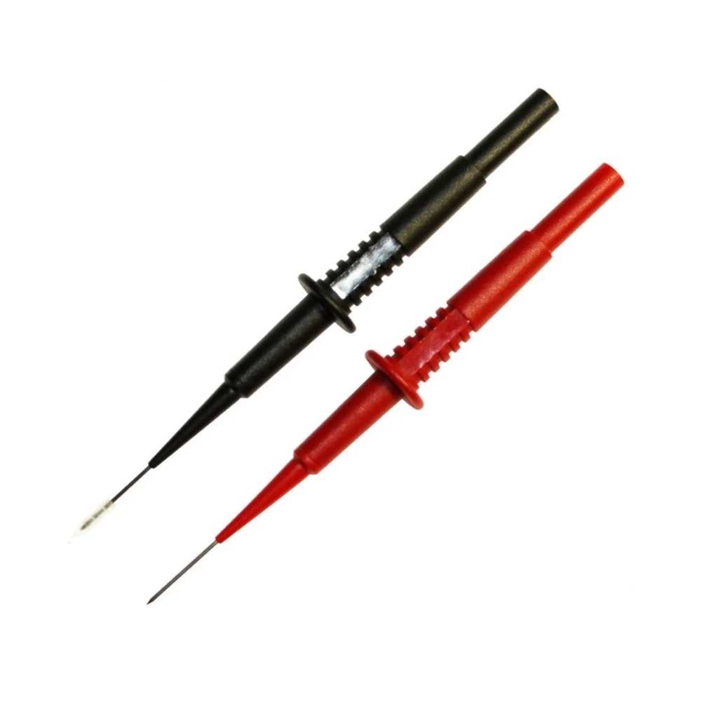2Pcs Test Leads Pin 1MM Flexible Test Probe Tips Electrical Connector 4MM Female Banana Plug Multi-meter Needle
2Pcs Test Leads Pin 1MM Flexible Test Probe Tips Electrical Connector 4MM Female Banana Plug Multi-meter Needle
