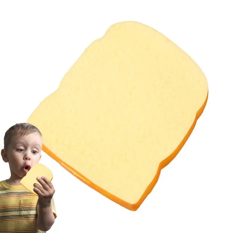 Cute Toys Simulation Food Toast Soft Squeeze Toy For Stress Soothing Christmas Birthday Gift For Kids Fidget Toys
Cute Toys Simulation Food Toast Soft Squeeze Toy For Stress Soothing Christmas Birthday Gift For Kids Fidget Toys