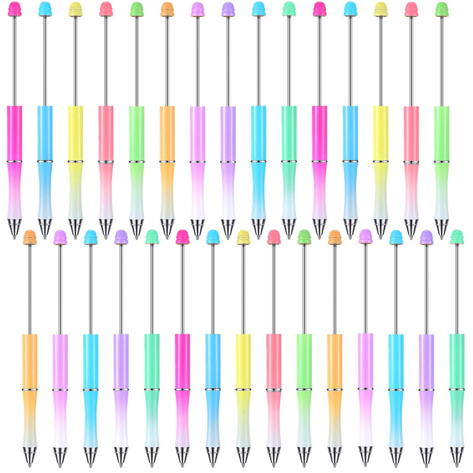 30Pcs/Lot Ballpoint Pen DIY Bead Pen Plastic Beading School Office Writing Supplies Stationery Wedding Gift Jewelry Accessories
30Pcs/Lot Ballpoint Pen DIY Bead Pen Plastic Beading School Office Writing Supplies Stationery Wedding Gift Jewelry Accessories