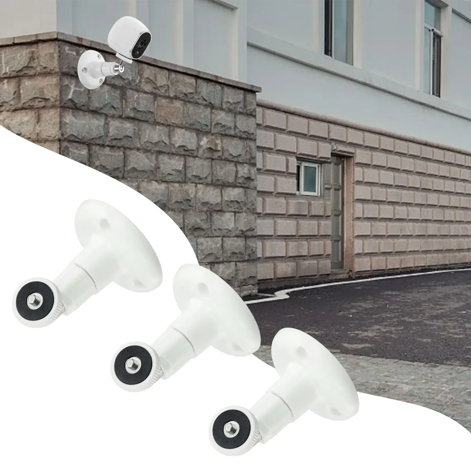 Brand New 2022 Durable High Quality Outdoor Wall Mount Bracket Gimbal Frame 3pcs Aluminum+ABS Plastic Holder White
Brand New 2022 Durable High Quality Outdoor Wall Mount Bracket Gimbal Frame 3pcs Aluminum+ABS Plastic Holder White