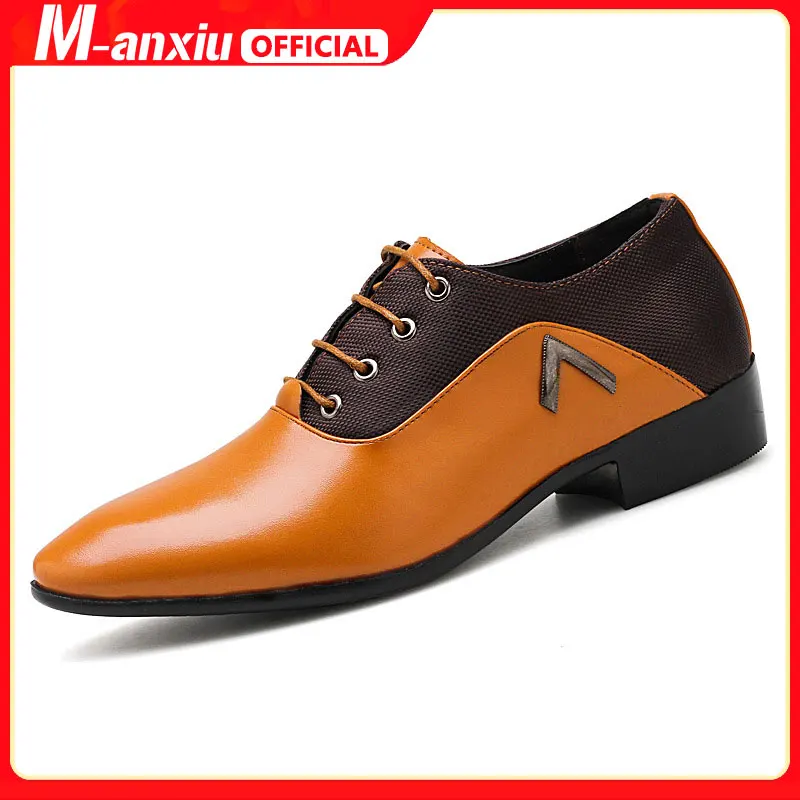 2020 Big Size 38-48 Luxury Men Business Dress Shoes Men's Casual Leather Shoes Men Formal Wedding Shoes Loafers Pointy Shoes
2020 Big Size 38-48 Luxury Men Business Dress Shoes Men's Casual Leather Shoes Men Formal Wedding Shoes Loafers Pointy Shoes
