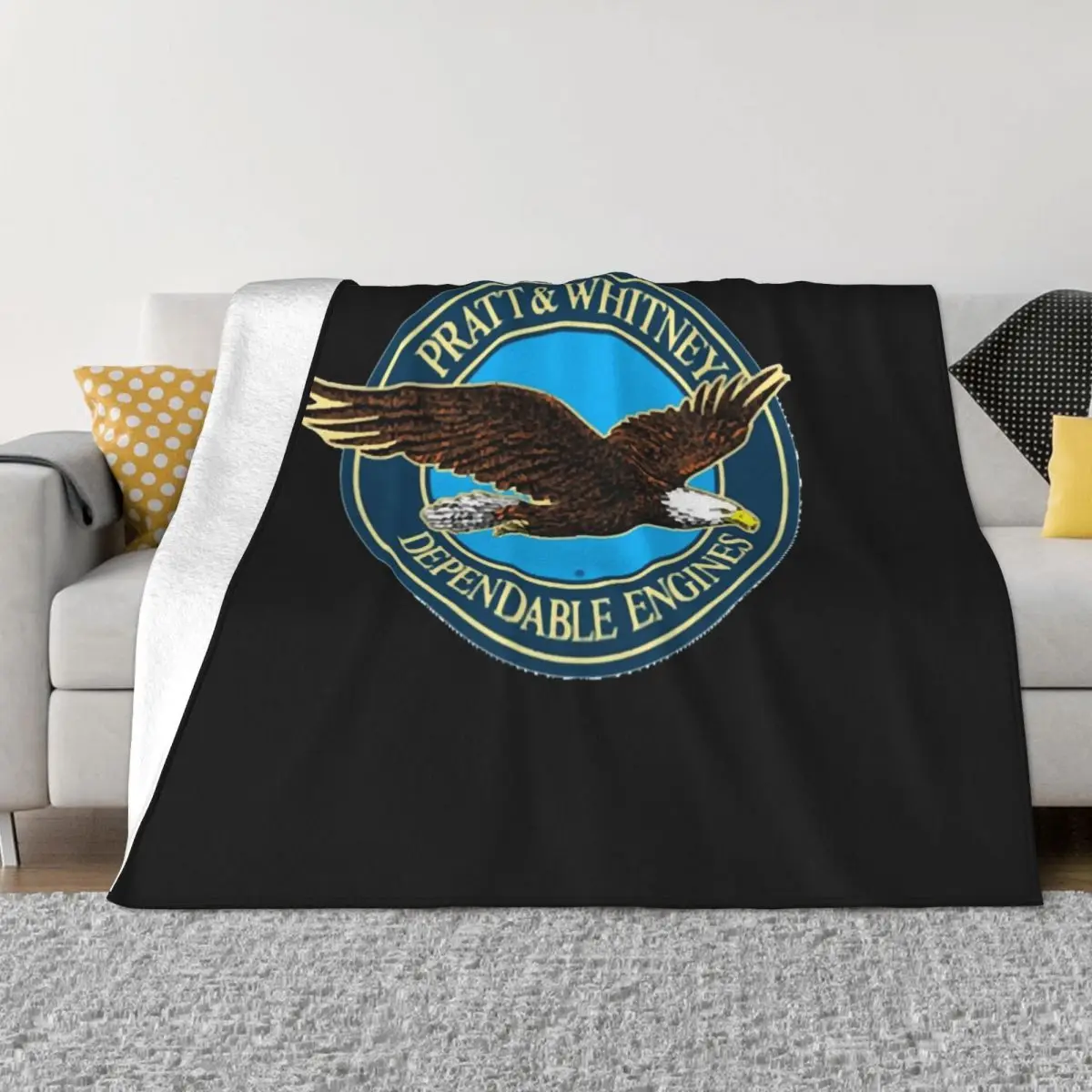 Pratt & Whitney Logo Throw Blanket Hairys Fluffys Large for winter Blankets
Pratt & Whitney Logo Throw Blanket Hairys Fluffys Large for winter Blankets