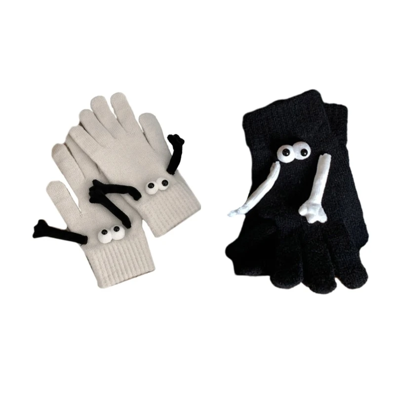 Winter Warm Stretchy Mittens Adult Knitted Hand Holding Design Full Finger Gloves Knit Gloves for Cold Weather Cycling
Winter Warm Stretchy Mittens Adult Knitted Hand Holding Design Full Finger Gloves Knit Gloves for Cold Weather Cycling